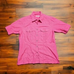 Vintage Women's Vintage Rockies Pearl Snap Short Sleeve Shirt